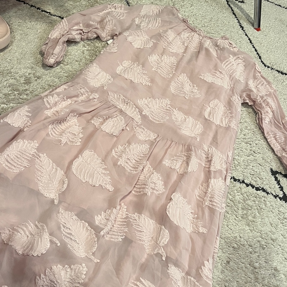 Wilfred Blush Pink Ruffled Dress s - Picture 5 of 6